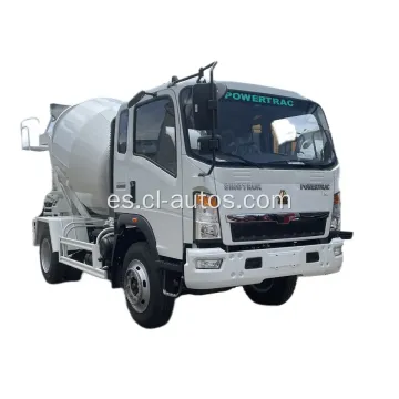 Sinotruck Howo 4x2 6 Wheeler 3 CBM Concreto Transit Mixer Truck